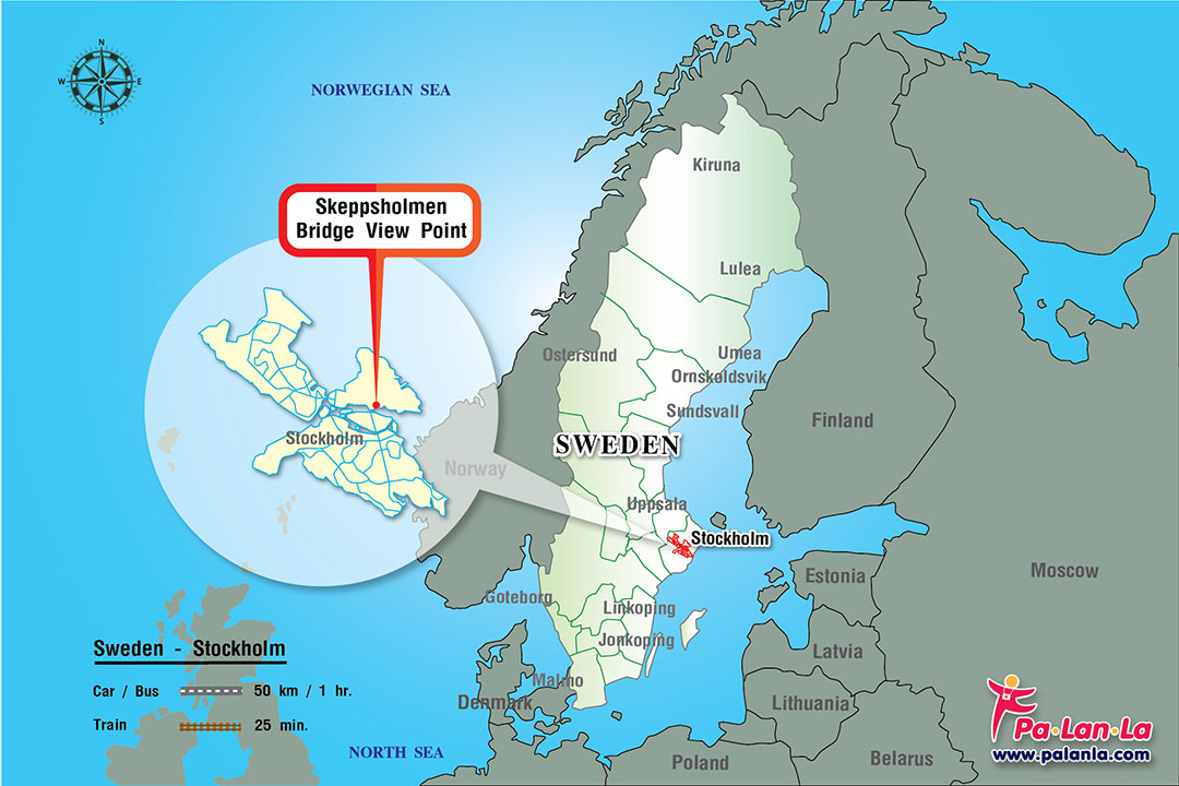 Skeppsholmen Bridge View Point